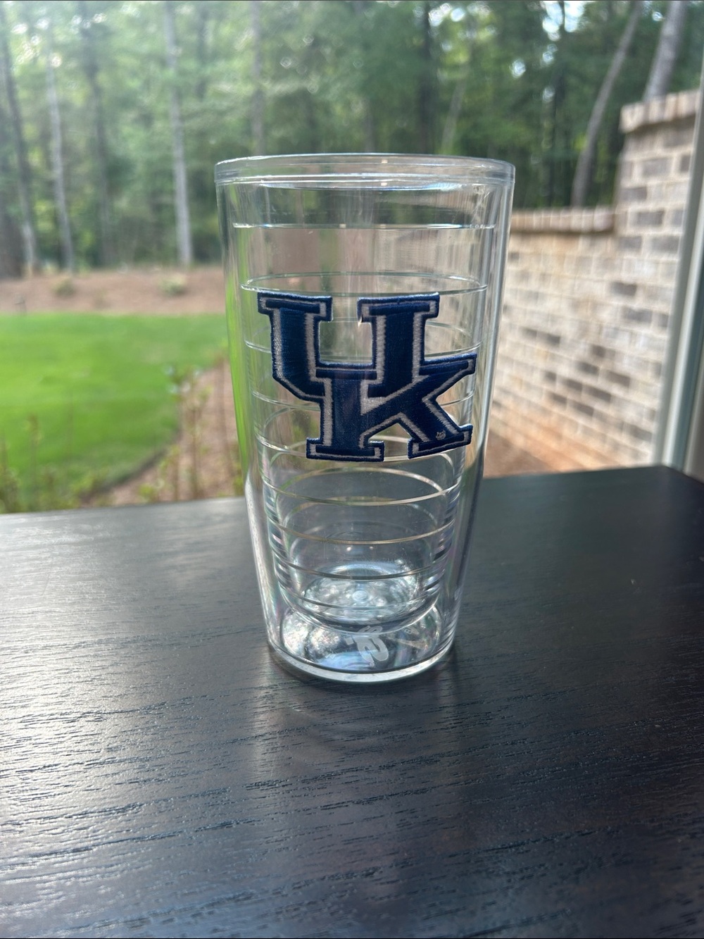 tervis 16oz University of Kentucky Clear Tumbler with Blue UK Logo